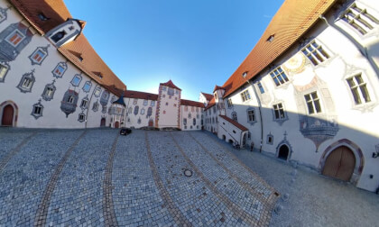 Hohes Schloss, Fussen, Germany VR Video Hohes Schloss, Fussen, Germany VR