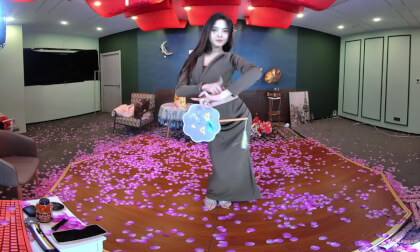 狸妖妖20241002001 鸳鸯戏 3D VR 180 8K
