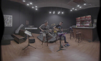 Guitar play in the Studio (3D VR180) VR Video Guitar play in the Studio (3D VR180) VR