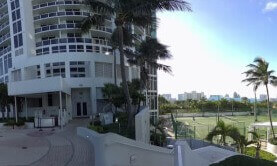 Trump International Hotel looking at Tennis Courts and Yoga area 360 VR 8K VR Video Trump International Hotel looking at Tennis Courts and Yoga area 360 VR 8K VR