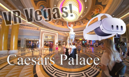 VR180 Caesars Palace Walk Through in 6K CALF Cam VR180 Caesars Palace Walk Through in 6K CALF Cam
