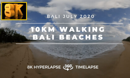 Walking Bali Beaches during Covid, Pantai Jerman to Pantai Mengening in timelapse 8K Walking Bali Beaches during Covid, Pantai Jerman to Pantai Mengening in timelapse 8K
