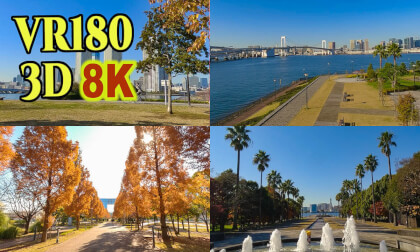 Scenery of Tokyo Bay (Odaiba-Toyosu),JAPAN