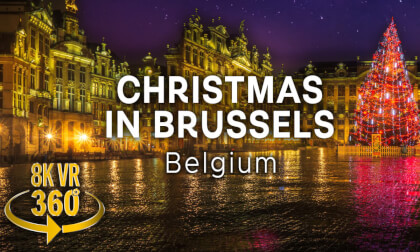 Magical Christmas at Grand Place Brussels - 8K 360 VR Video! Magical Christmas at Grand Place Brussels - 8K 360 VR Video!