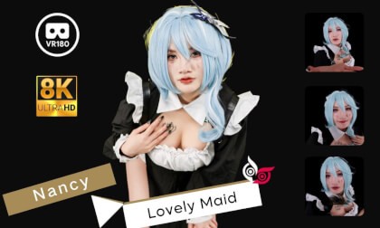 Model - Nancy Part 1 “Lovely Maid” 8K 3D VR180 ASMR VR Video Model - Nancy Part 1 “Lovely Maid” 8K 3D VR180 ASMR VR
