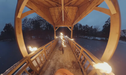 Winter Forest, Park Ukraine Kiev