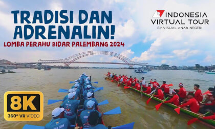 Tradition and Adrenaline! The Palembang 2024 Bidar Boat Race VR Video Tradition and Adrenaline! The Palembang 2024 Bidar Boat Race VR