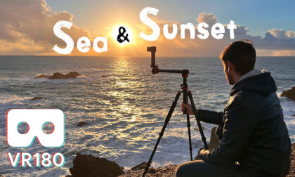 Sea and Sunset VR Video Sea and Sunset VR