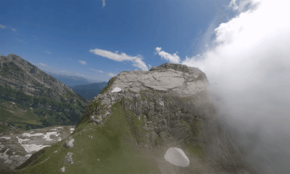 Silberplatten Mountain in switzerland FPV Drone experience 3D VR180 Silberplatten Mountain in switzerland FPV Drone experience 3D VR180