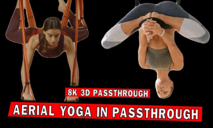 Aerial Yoga in Mixed Reality: Flow with Passthrough Aerial Yoga in Mixed Reality: Flow with Passthrough