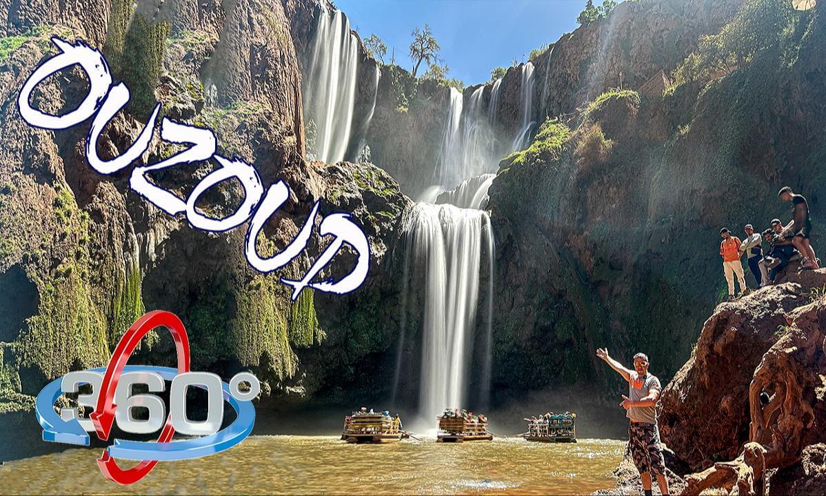 Ouzoud Waterfalls in 360 VR: A Moroccan Natural Wonder