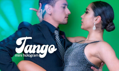 Mini Hologram | Tango Dance Mini Hologram | Tango Dance