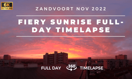 Full day beachfront timelapse with fiery sunrise and nighttime starlapse VR Video Full day beachfront timelapse with fiery sunrise and nighttime starlapse VR