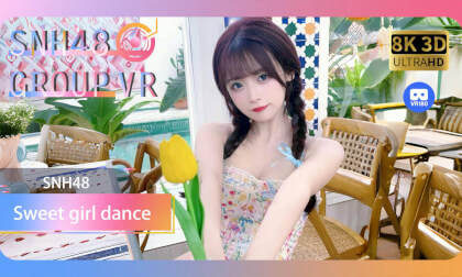 【VR8k 180】SNH48｜The contrast of the sweet girl on the stage