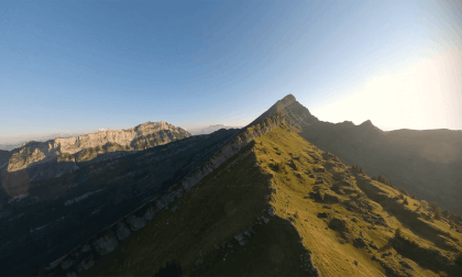 Speer Mountain in swizerland FPV Drone experience 3D VR180 Speer Mountain in swizerland FPV Drone experience 3D VR180