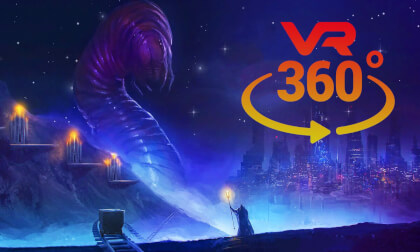 Darkness Rollercoaster VR 360° VR Video Darkness Rollercoaster VR 360° VR