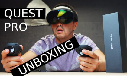 Meta Quest Pro Unboxing Review First Impression Meta Quest Pro Unboxing Review First Impression