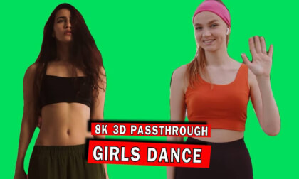 Dancing in Mixed Reality: Passthrough Magi VR Video Dancing in Mixed Reality: Passthrough Magi VR