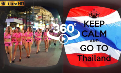 Bangla Road, 360º walking street of Phuket, Thailand 🇹🇭!! |#VR #4K #video360