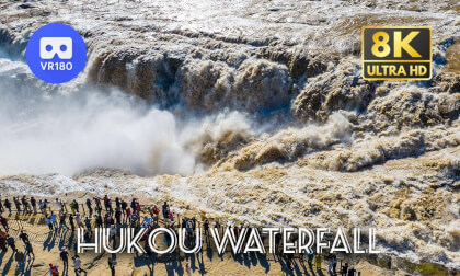 The Power of Nature: Hukou Waterfall 壶口瀑布 | 8K60P 3D 180 The Power of Nature: Hukou Waterfall 壶口瀑布 | 8K60P 3D 180