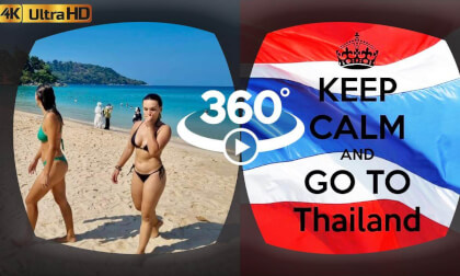 Explore Kata Beach: Russians Ultimate Tropical Paradise 🌅🌴 🇹🇭 |#VR #4K #video360