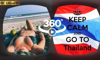 360º Exploring Patong Beach, Phuket: - VR 360° Experience" 🌴🌙 🇹🇭 |#VR #4K #video360