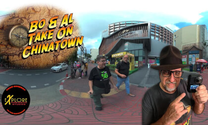 Bo and Al Take On Chinatown Shot with Kandao Qoocam 3 Ultra by Al Caudullo VR Video Bo and Al Take On Chinatown Shot with Kandao Qoocam 3 Ultra by Al Caudullo VR