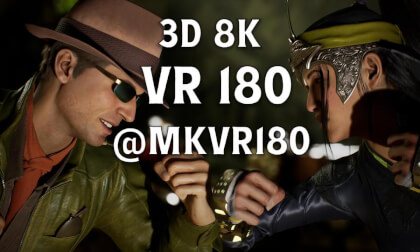 Mortal Kombat VR: Johnny Cage vs Li Mei (VR180 8K 3D Battle) | Epic Virtual Fight Scene (MQVR-3A)