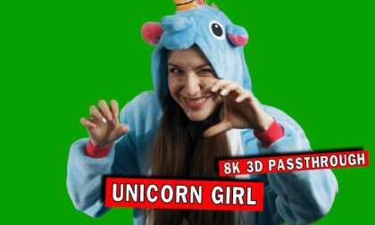 A Date with a Unicorn Girl : Passthrough 8K VR Video A Date with a Unicorn Girl : Passthrough 8K VR