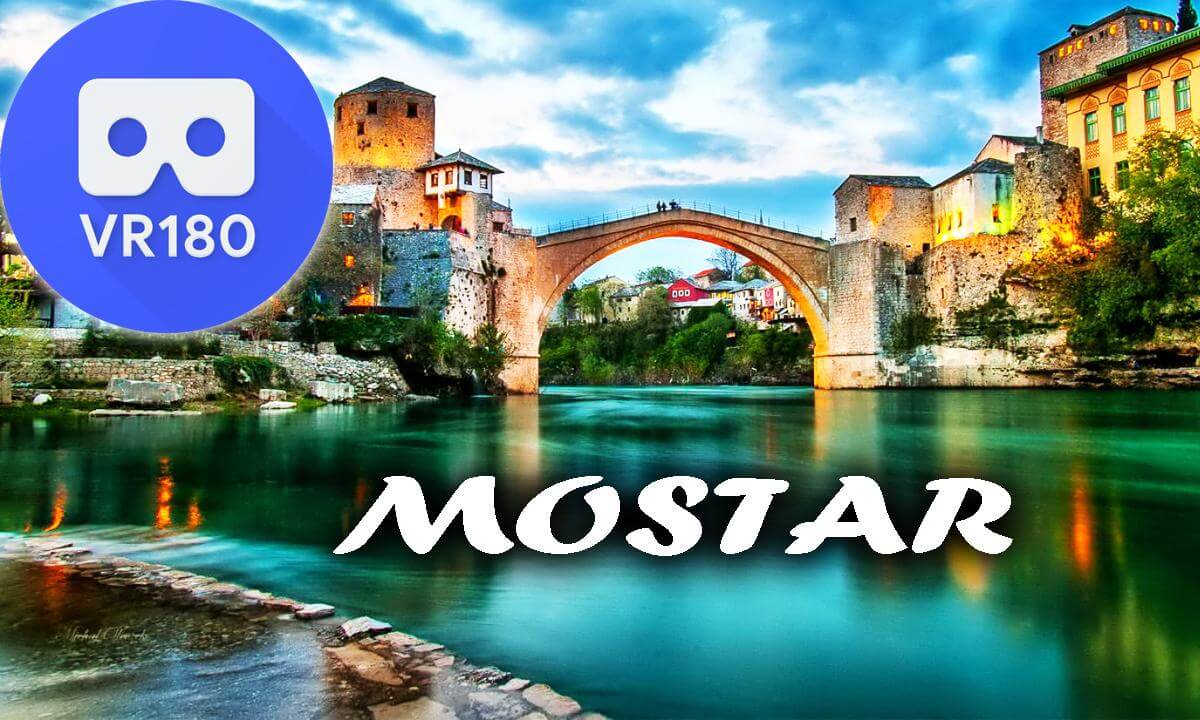 8K VR180 - MOSTAR, The Bridge Reaching from the Ruins of War to Peace / VR Documentry