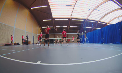 Volleyball test Visinse VR Video Volleyball test Visinse VR
