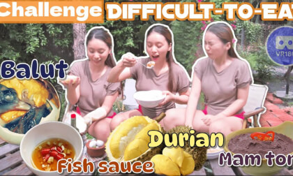 Challenge of Difficult-to-Eat Dishes in Vietnam VR Video Challenge of Difficult-to-Eat Dishes in Vietnam VR