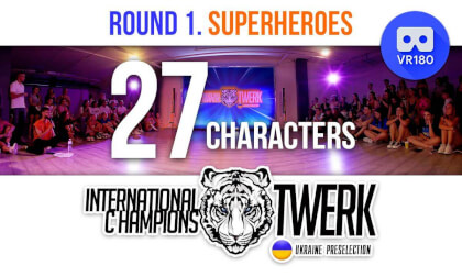 27 SUPERHEROES of International Twerk Champions (Ukraine Preselection) 27 SUPERHEROES of International Twerk Champions (Ukraine Preselection)