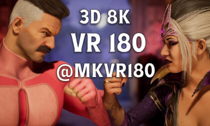 Mortal Kombat VR: Omni-Man vs Sindel (VR180 8K 3D Battle) | Epic Virtual Fight Scene (MQVR-6A) VR Video Mortal Kombat VR: Omni-Man vs Sindel (VR180 8K 3D Battle) | Epic Virtual Fight Scene (MQVR-6A) VR