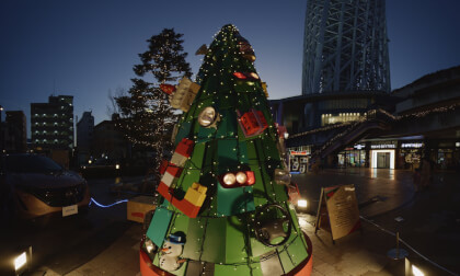 VR180 3D TOKYO SKYTREE TOWN Dream Christmas 2022 VR180 3D TOKYO SKYTREE TOWN Dream Christmas 2022