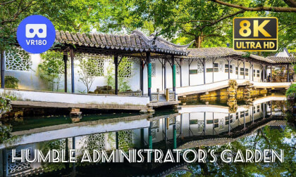 Travel China: Humble Administrator’s Garden 拙政园 | Suzhou | 8K60P 3D 180 Travel China: Humble Administrator’s Garden 拙政园 | Suzhou | 8K60P 3D 180