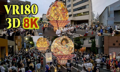 Hirosaki Neputa at Hokusai Festival in Tokyo,JAPAN VR Video Hirosaki Neputa at Hokusai Festival in Tokyo,JAPAN VR