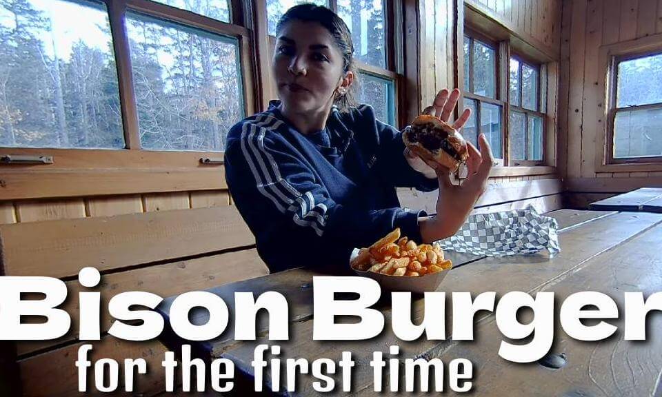 Bison Burger the Cabot Trail Food Truck Rally