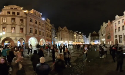 Prague at Night VR Video Prague at Night VR