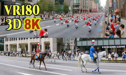 Tokyo Nihonbashi Kyobashi Grand Parade Festival in Japan VR Video Tokyo Nihonbashi Kyobashi Grand Parade Festival in Japan VR