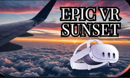 Only in VR: Witness a Sunset from Above the Clouds! VR Video Only in VR: Witness a Sunset from Above the Clouds! VR