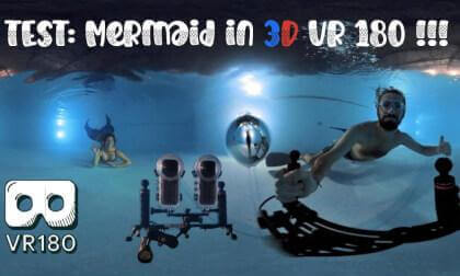 VR180 Underwater test: MERMAID VR Video VR180 Underwater test: MERMAID VR