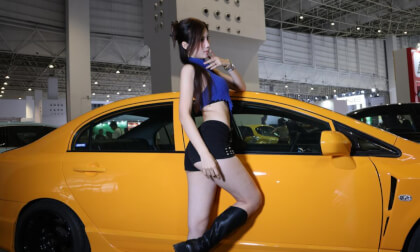 The most beautiful DJ at Dongguan AIT Modification Exhibition VR Video The most beautiful DJ at Dongguan AIT Modification Exhibition VR