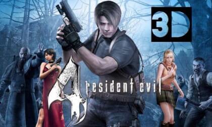 3D VR Gameplay : Resident Evil 4 - El Gigante Boss Fight