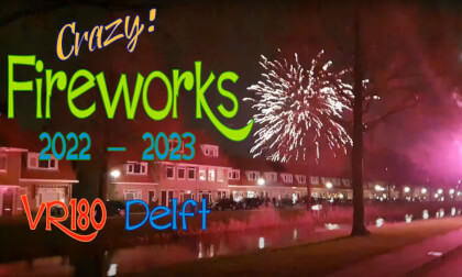 VR180 Fireworks 2022 2023 Delft Netherlands VR180 Fireworks 2022 2023 Delft Netherlands