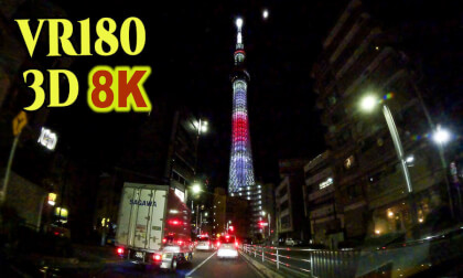 In-vehicle video around the Tokyo Skytree-tower,Japan In-vehicle video around the Tokyo Skytree-tower,Japan