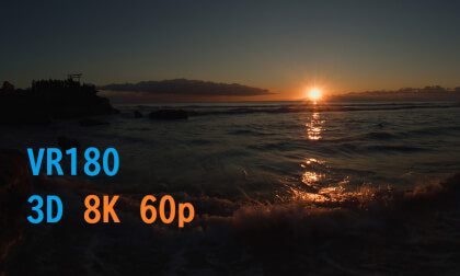 VR180 3D first sunrise in 2023 at Izu-Shirahama VR Video VR180 3D first sunrise in 2023 at Izu-Shirahama VR