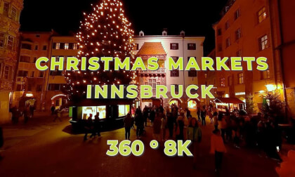 Christmas Markets in Innsbruck 2022 - Tyrol, Austria. 8K 360 ( Low light ) Christmas Markets in Innsbruck 2022 - Tyrol, Austria. 8K 360 ( Low light )