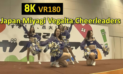 Japan Miyagi Vegalta Cheerleaders VR Video Japan Miyagi Vegalta Cheerleaders VR
