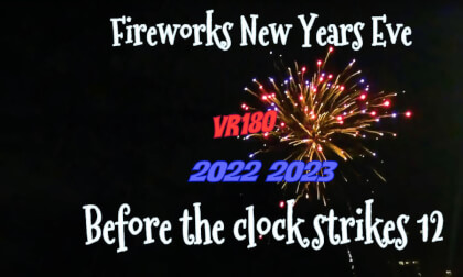 Fireworks new years Eve 2022 - 2023 - before 24:00 Fireworks new years Eve 2022 - 2023 - before 24:00